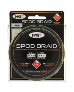 NGT Teflon Coated Spod & Marker Floating Braid 300m