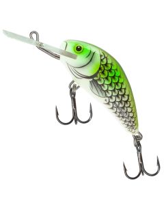 Salmo Hornet Floating Lure Olive Hot Spot