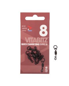 OMC Vitabitz Quick Change Ring Fishing Swivel