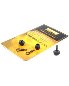 PB Products Downforce Tungsten Fishing Sliding Naked Chod Beads & Ring Swivels