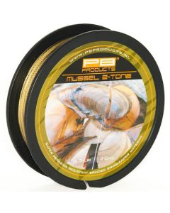 PB Products Mussel 2-Tone Braided Fishing Leader 20m