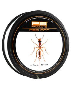 PB Products Red Ant Fishing Snag Leader 80m