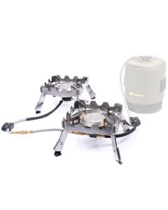 RidgeMonkey Quad Connect Fishing Stove Pro Full Kit 