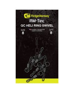 RidgeMonkey RM-Tec Quick Change Heli Ring Swivel