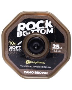 RidgeMonkey RM-Tec Rock Bottom Tungsten Coated Hooklink Soft