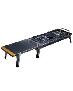 RidgeMonkey Grilla Cook Station Double Hob