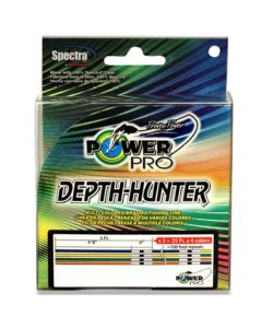 PowerPro Depth-Hunter Braided Line 300m - Multi Colour