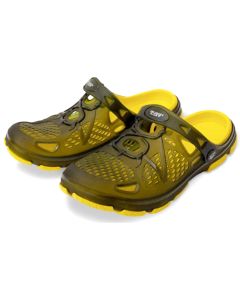 Black Cat Catfish Clogs