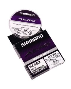 Shimano Aero Slick Shock Fluorocarbon Line 50m - Grey