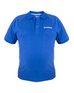 Shimano Short Sleeve Polo - Blue