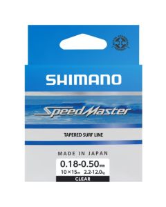 Shimano Speedmaster Surf Tapered Leader 10x15m - Clear