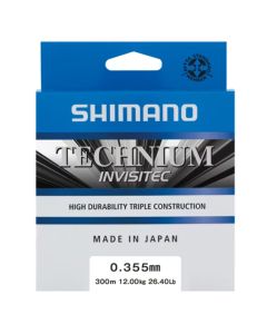 Shimano Technium Invisitec Monofilament Line 300m - Grey