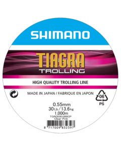 Shimano Tiagra Hyper Trolling Monofilament Line 1000m - Clear Pink