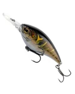 Shimano Yasei Cover Crankbait SR Floating Lure 0m-1.5m - Brown Gold Tiger