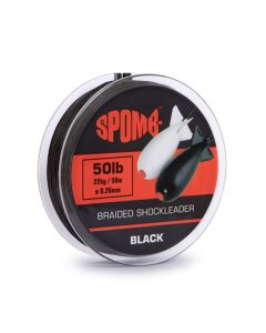 Spomb Braided Shockleader 50m - Black