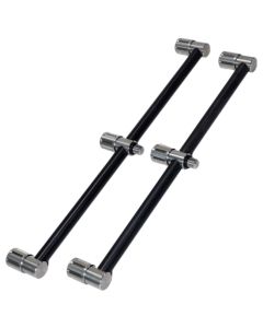 Summit Tackle Black Edition 3 Rod Fixed Buzz Bar (Pair)