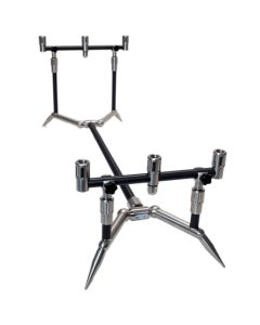 Summit Tackle Black Edition Low Pro 3 Rod Mini Pod Kit 