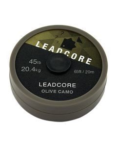Thinking Anglers 20m Leadcore 45lb Olive Camo