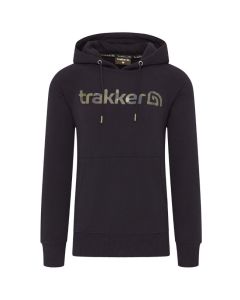 Trakker CR Camo Logo Black Hoodie