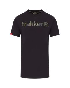 Trakker CR Camo Logo Black T-Shirt