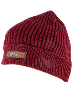 Trakker Plum Textured Fishing Beanie