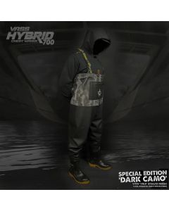 Vass Hybrid 700 Dark Camo Chest Wader Non-Studded
