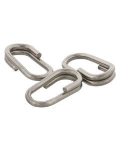 Westin Black Nickel Oval Split Rings
