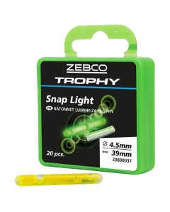 Zebco Trophy Snap Light 4.5mm x 39mm - 20 Pack