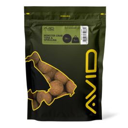 Avid Carp Premium Shelf Life Boilies - Monster Crab Tuna & Spirulina