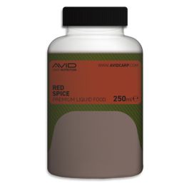 Avid Carp Premium Liquid Food 250ml - Red Spice