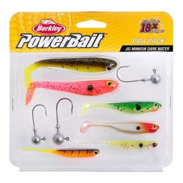 Berkley Pro Pack Jig Minnow Dark Water Fishing Lure