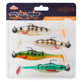 Berkley Pulse Realistic Perch Pre-Rigged Fishing Lure