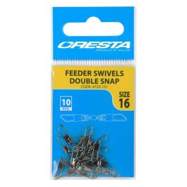 Cresta Feeder Swivels Double Snap