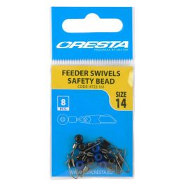 Cresta Feeder Swivels Safety Bead