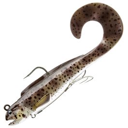 Daiwa D'Wolf Curly Shad Lure Spotted Wolf