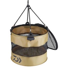 Daiwa EVA Foldable Baitfish Bucket With Mesh Insert