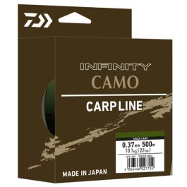 Daiwa Infinity Green Camo Sinking Monofilament Line 3000m