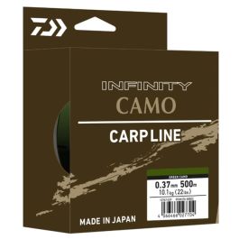 Daiwa Infinity Green Camo Sinking Monofilament Line 500m