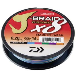 Daiwa J-Braid Grand X8 Multi Colour 1500m