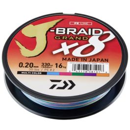 Daiwa J-Braid Grand X8 Multi Colour 150m