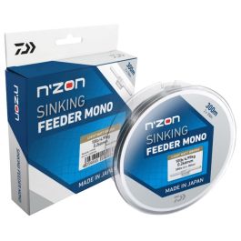 Daiwa N'Zon Sinking Feeder Monofilament Matt Brown 300m