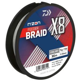Daiwa N'Zon X8 Braid Steel Grey 300m