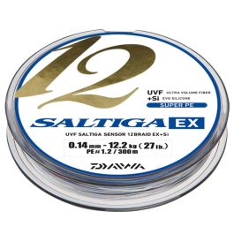 Daiwa Saltiga 12 Braid EX+Si Braided Line Multi Colour 600m