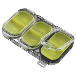 Daiwa Waterproof Sealed Unit Case Green Smoke - 6 Compartments