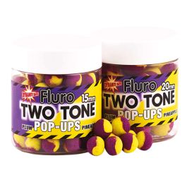 Dynamite Baits Two Tone Plum & Pineapple Fluro Fishing Pop Ups
