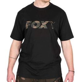 Fox Camo Logo Black T-Shirt