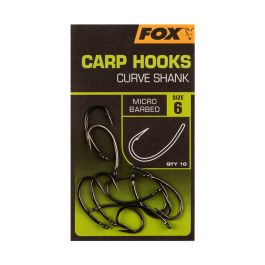 Fox Carp Curve Shank Hooks