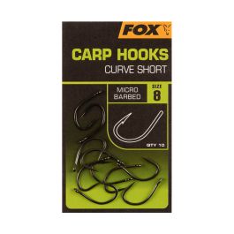 Fox Carp Curve Shank Short Hooks