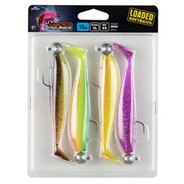Fox Rage Ultra UV Zander Pro Shad Mixed Colour Loaded Kunstköder Pack