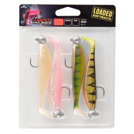 Fox Rage UV Zander Pro Kunstköder, mit Jigkopf